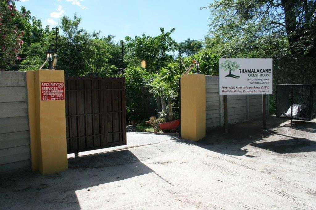 Thamalakane Guest House Maun Exterior foto